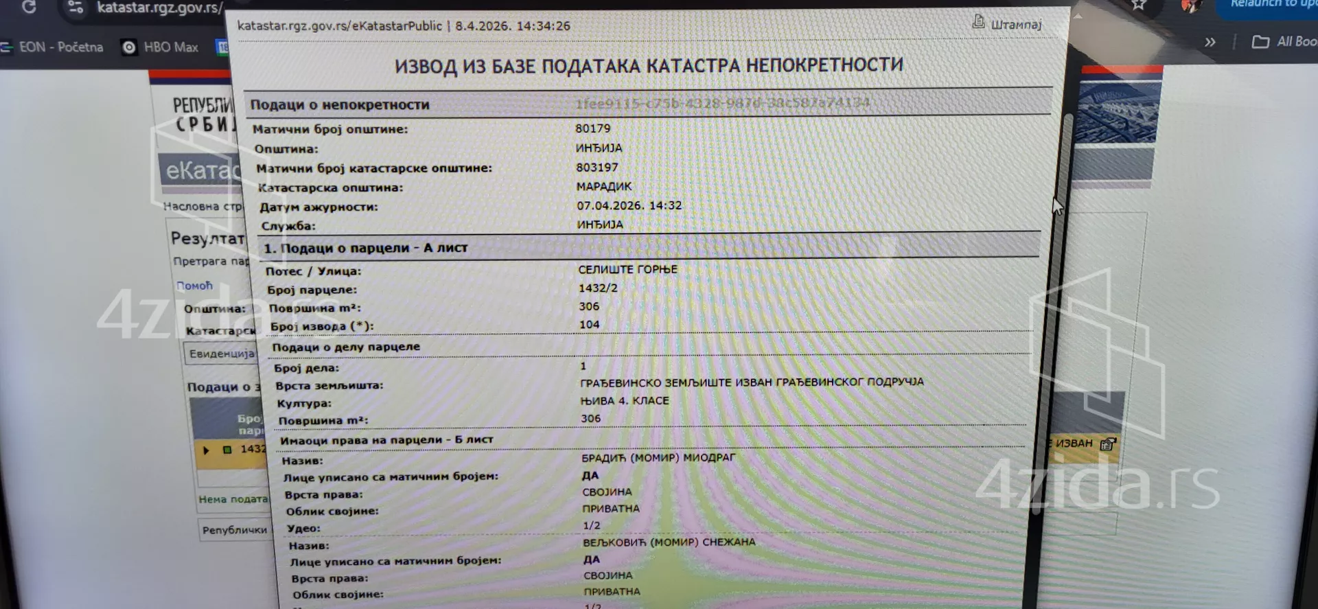 Građevinsko zemljište | 4zida