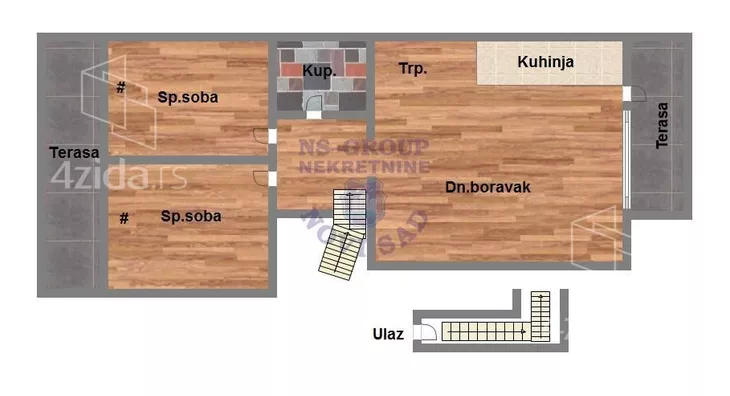 Trosoban stan | 4zida