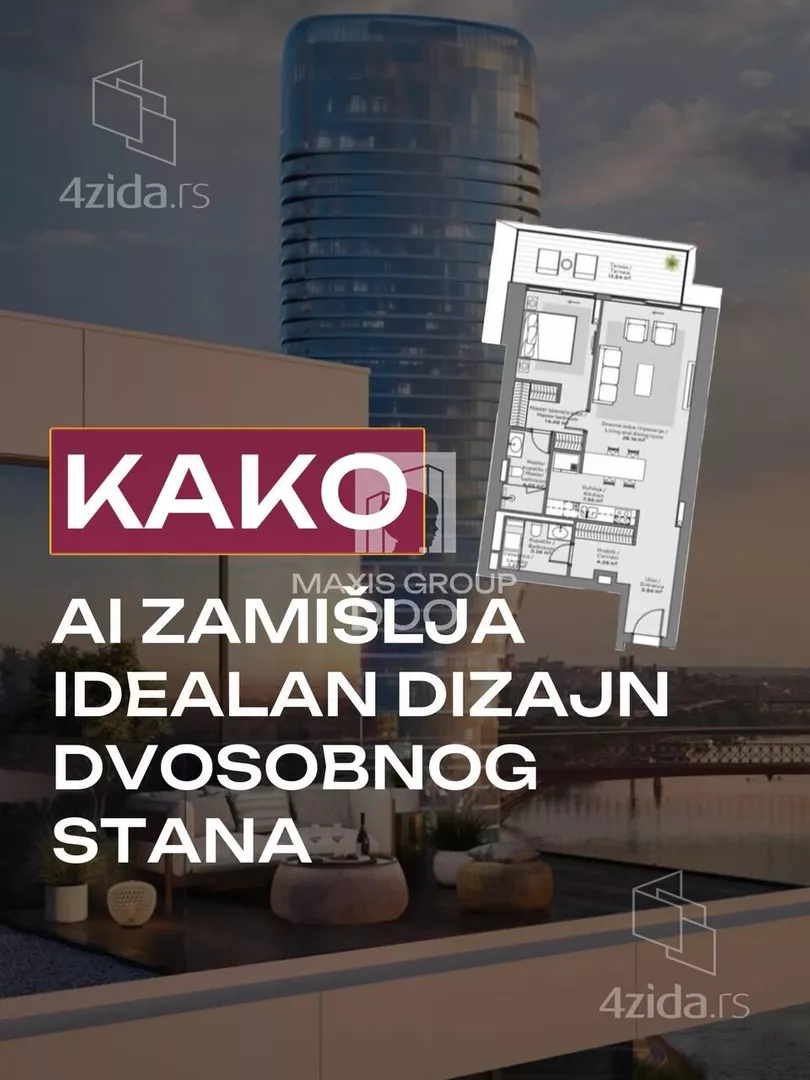 Četvoroiposoban stan | 4zida