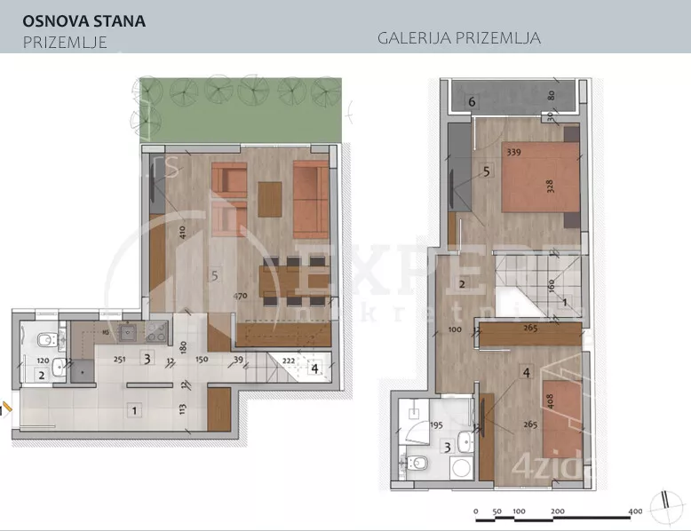 Trosoban stan | 4zida