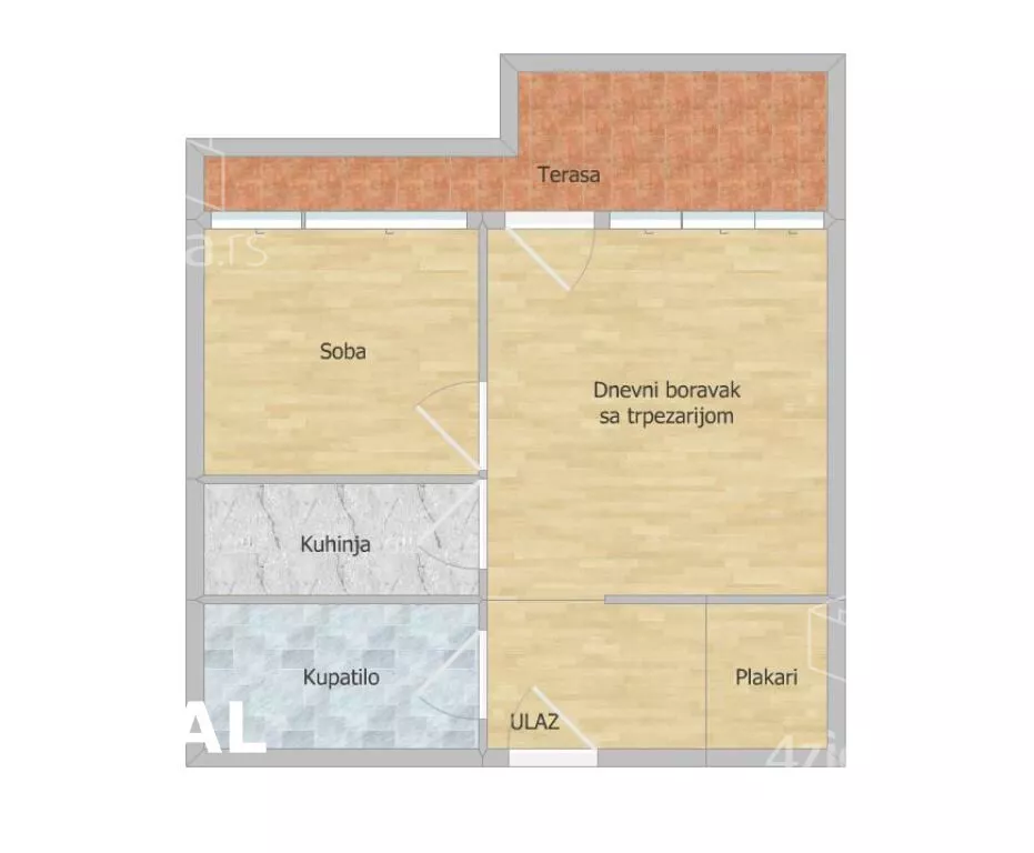 Dvosoban stan | 4zida