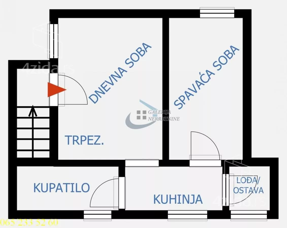 Dvosoban stan | 4zida