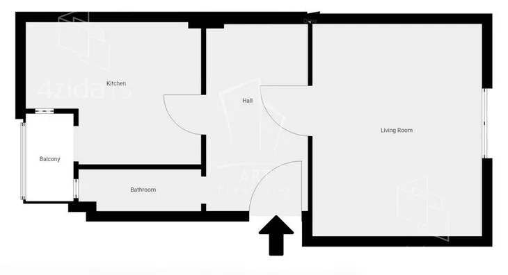 Jednoiposoban stan | 4zida