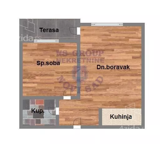 Dvosoban stan | 4zida