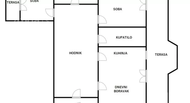 Trosoban stan | 4zida
