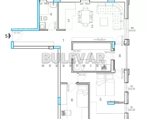 Dvoiposoban stan | 4zida