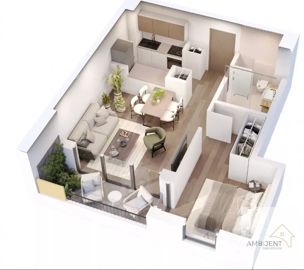 Dvosoban stan | 4zida