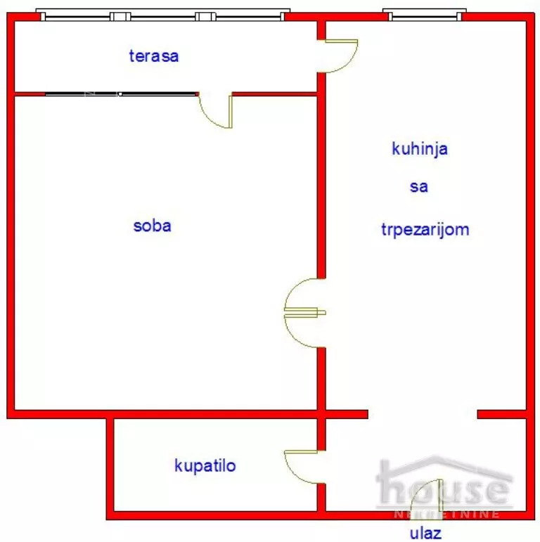 Jednosoban stan | 4zida