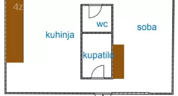 Troiposoban stan | 4zida