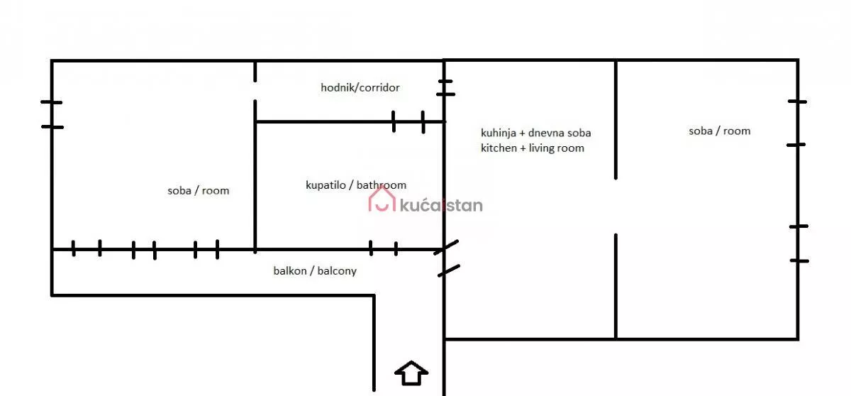 Trosoban stan | 4zida