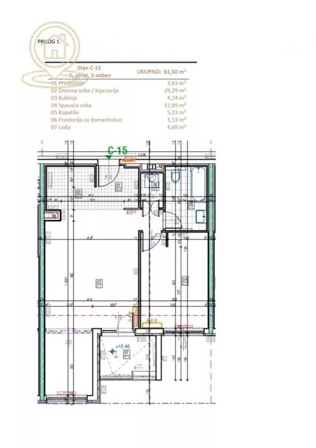 Dvoiposoban stan | 4zida
