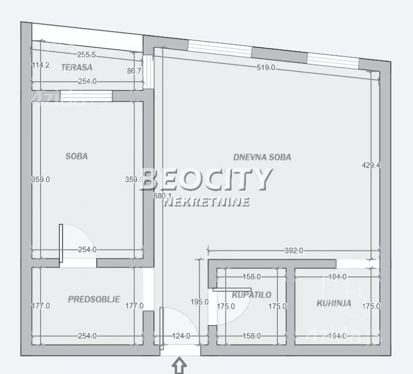 Jednoiposoban stan | 4zida