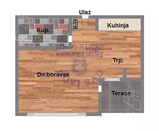 Jednosoban stan | 4zida