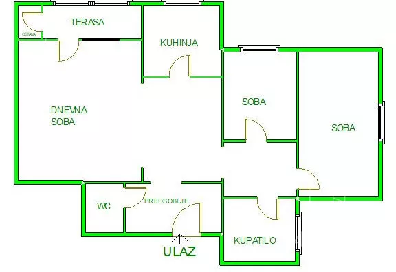 Trosoban stan | 4zida