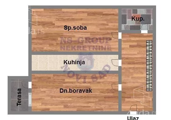 Dvosoban stan | 4zida