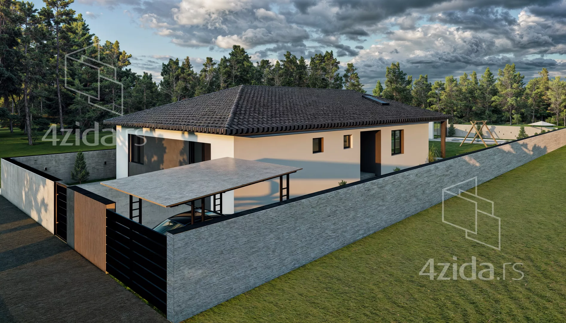 1-etažna kuća | 4zida