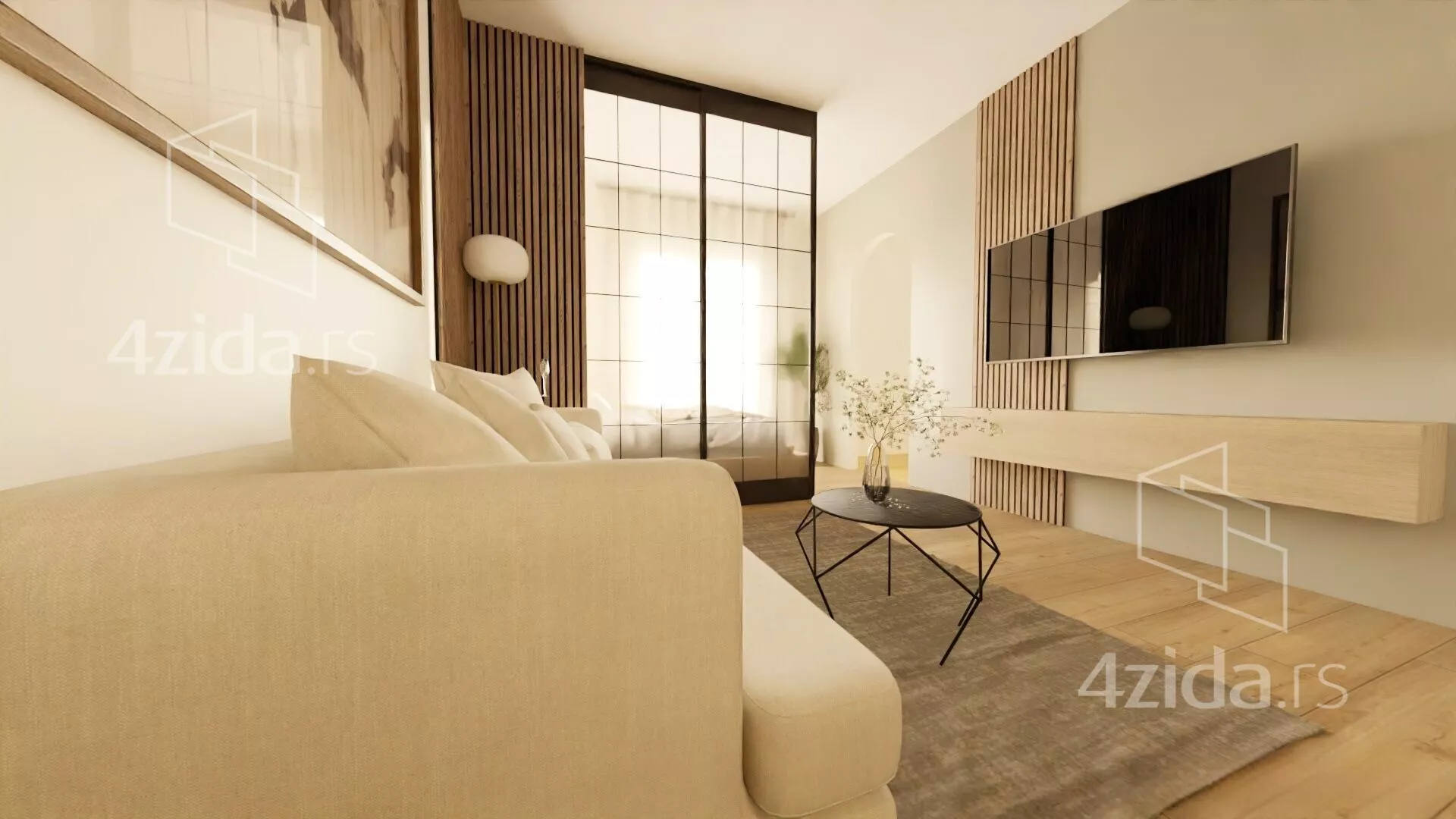 Jednosoban stan | 4zida