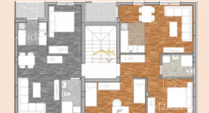 Trosoban stan | 4zida