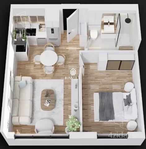 Dvosoban stan | 4zida