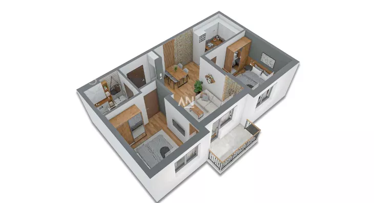 Dvoiposoban stan | 4zida