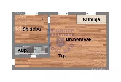 Jednoiposoban stan | 4zida