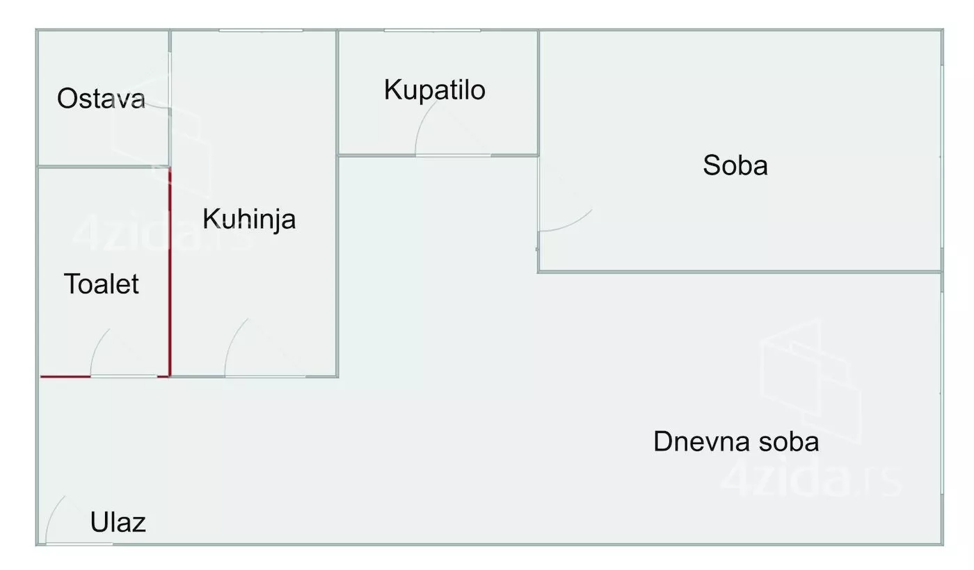 Dvosoban stan | 4zida