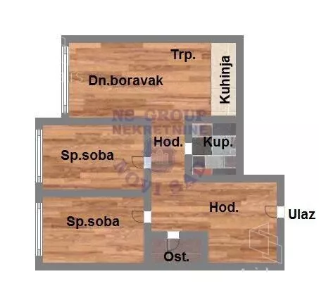 Dvoiposoban stan | 4zida