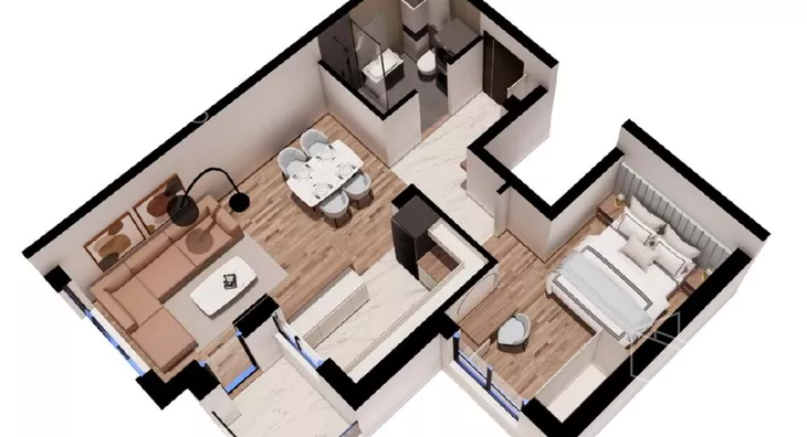 Jednoiposoban stan | 4zida