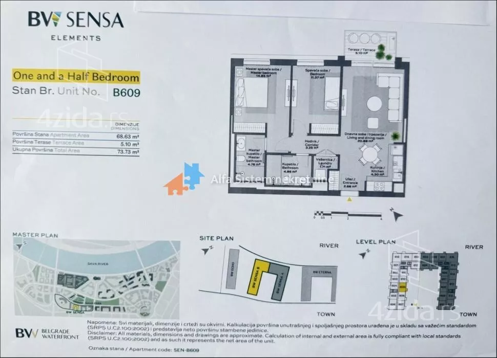 Trosoban stan | 4zida