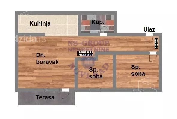 Trosoban stan | 4zida