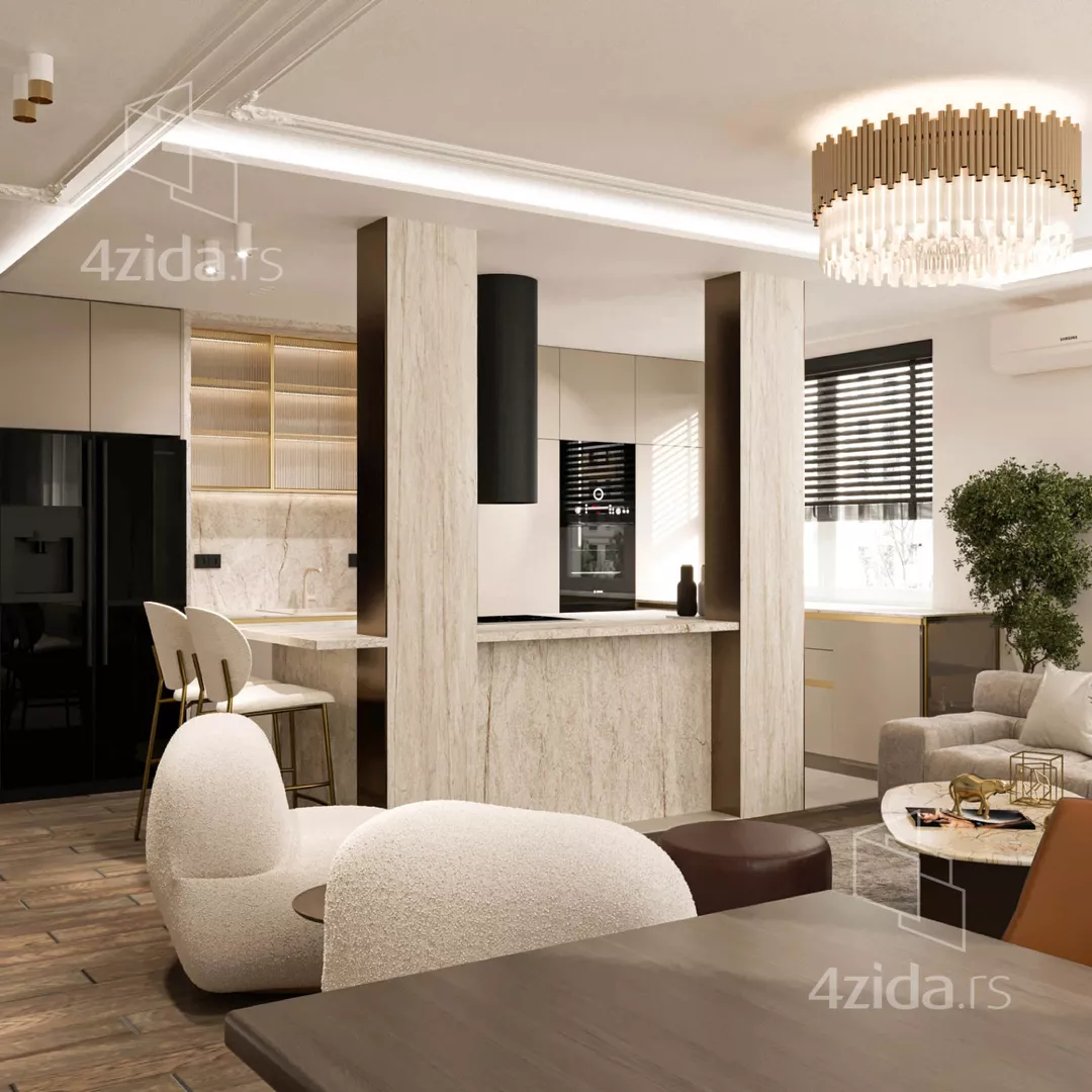 Četvoroiposoban stan | 4zida