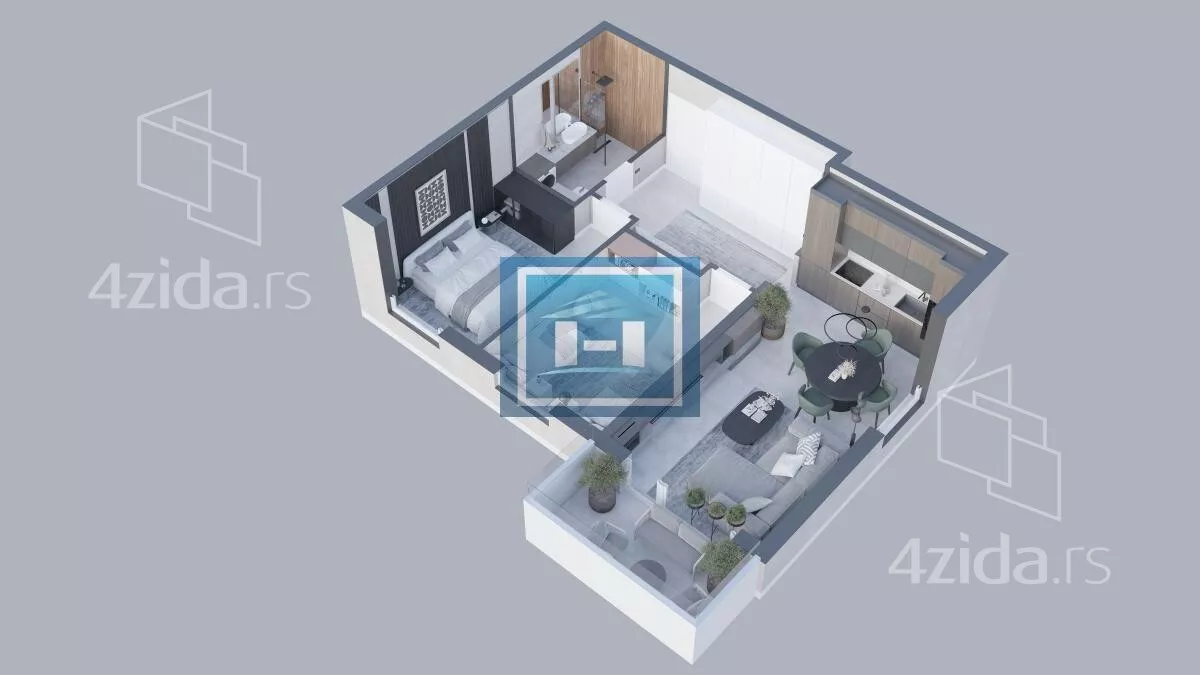 Dvosoban stan | 4zida