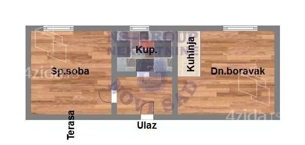 Dvosoban stan | 4zida