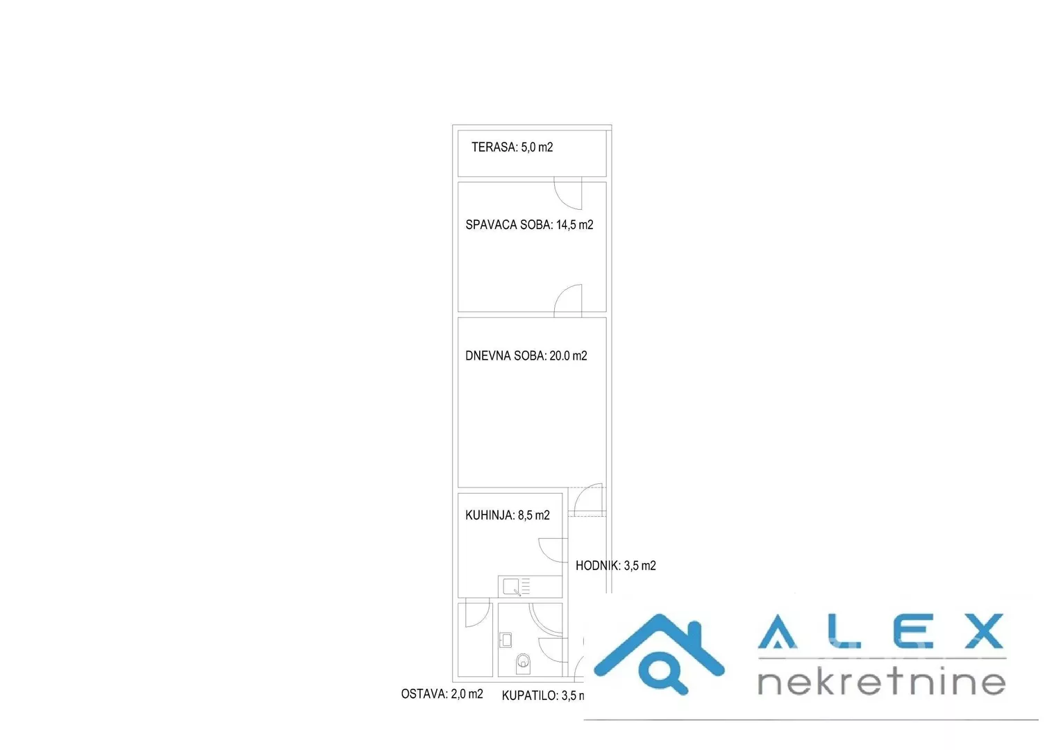 Dvosoban stan | 4zida