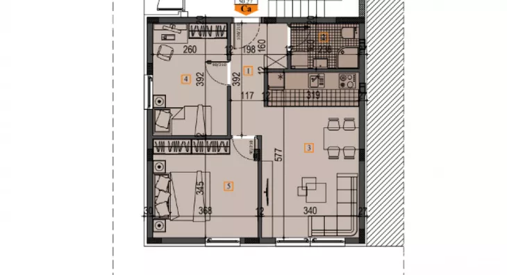 Dvoiposoban stan | 4zida