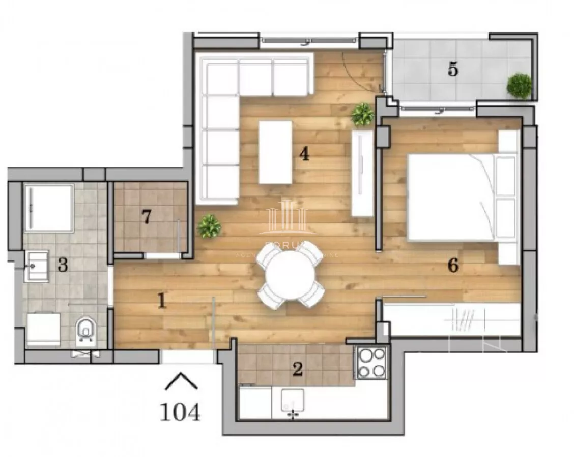 Dvosoban stan | 4zida