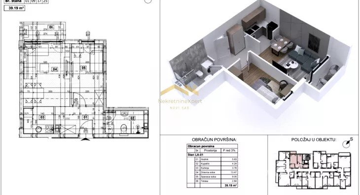 Dvosoban stan | 4zida