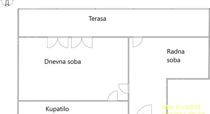 Jednosoban stan | 4zida