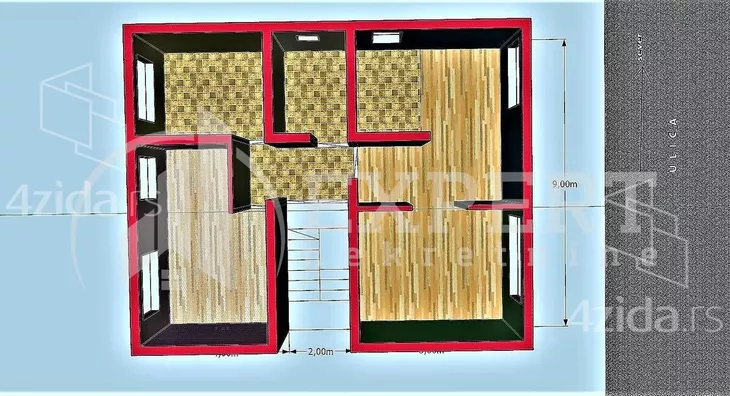 Trosoban stan | 4zida