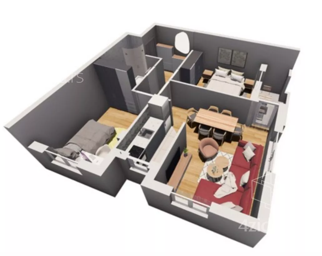 Trosoban stan | 4zida