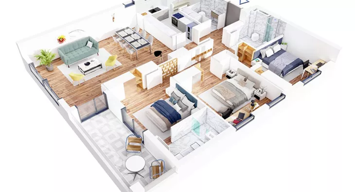 Četvorosoban | 4zida