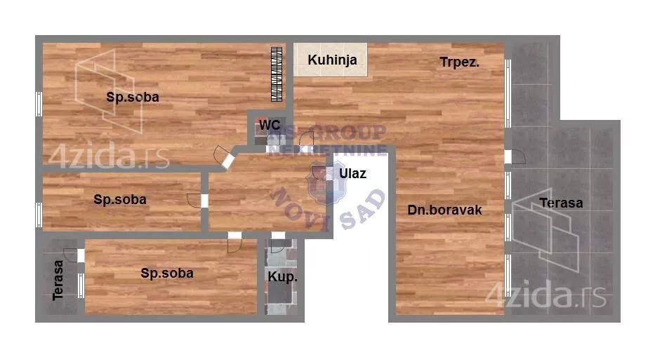 Četvorosoban stan | 4zida