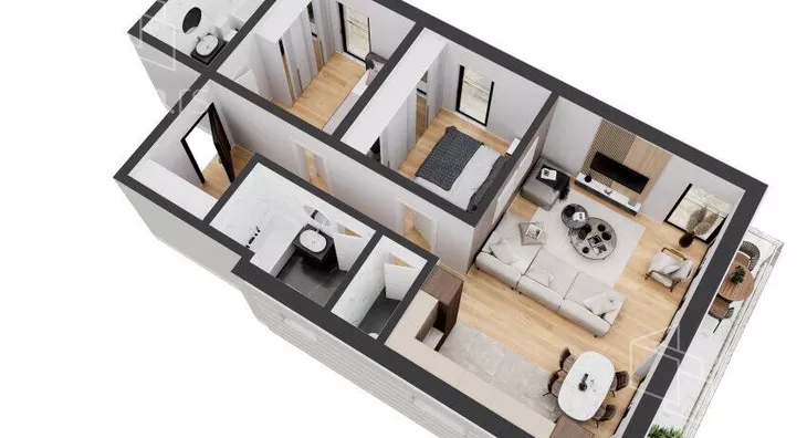 Trosoban stan | 4zida