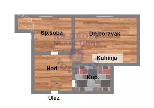 Jednoiposoban stan | 4zida