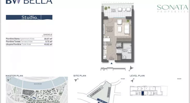 Jednosoban stan | 4zida