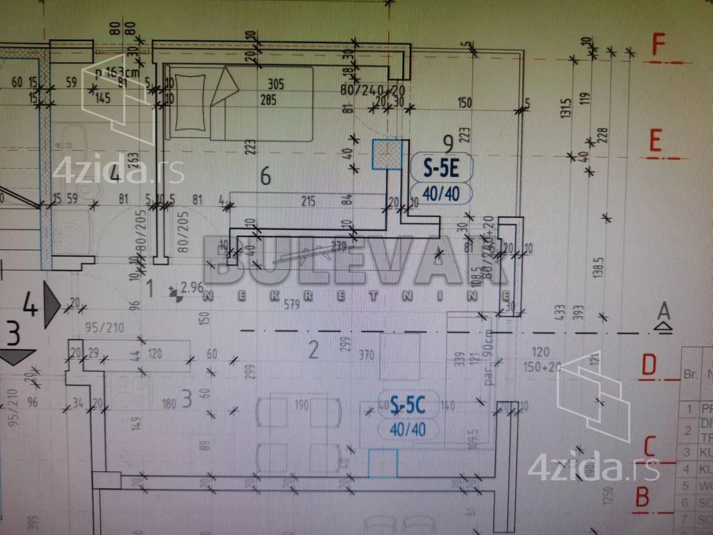 Jednoiposoban stan | 4zida