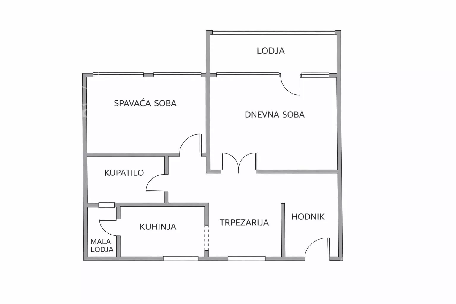 Dvosoban stan | 4zida