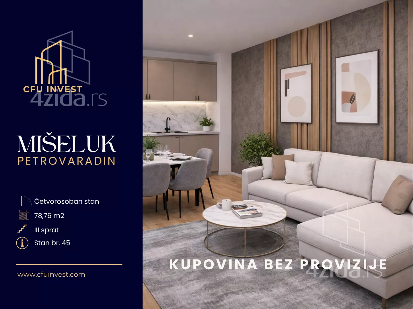 Troiposoban stan | 4zida