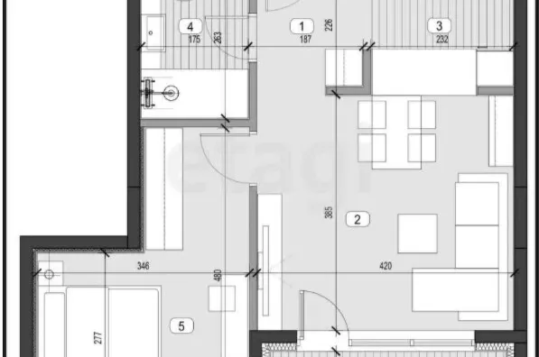 Dvosoban stan | 4zida