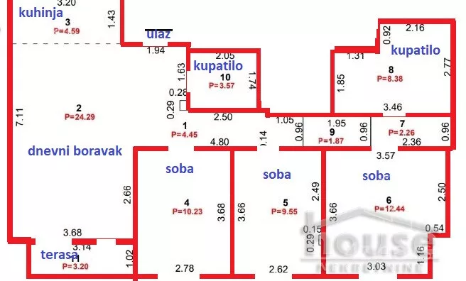 Troiposoban stan | 4zida